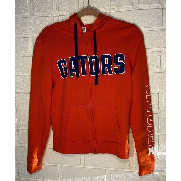 Victoria's Secret Tops - Florida Gators Victorias Secret Pink Zip Up Hoodie Small